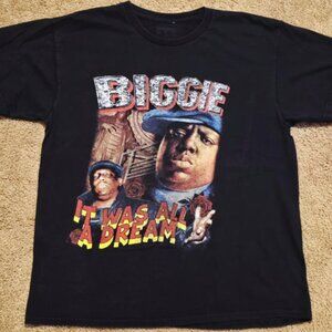 The Notorious Big Biggie Small It Was All A Dream T Shirt Men's large